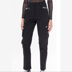 I.AM.GIA Black Cargo Ursa Pants